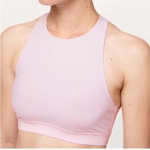 Lululemon Energy Bra high neck - 4 - pink glow